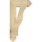 Ekena Millwork Funston Arts & Crafts Rough Sawn Bracket, Douglas Fir, 4"W x 14"D x 26"H BKT04X14X26FST03RDF - alternate 2
